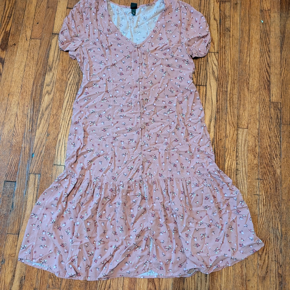 Floral Pink Dress